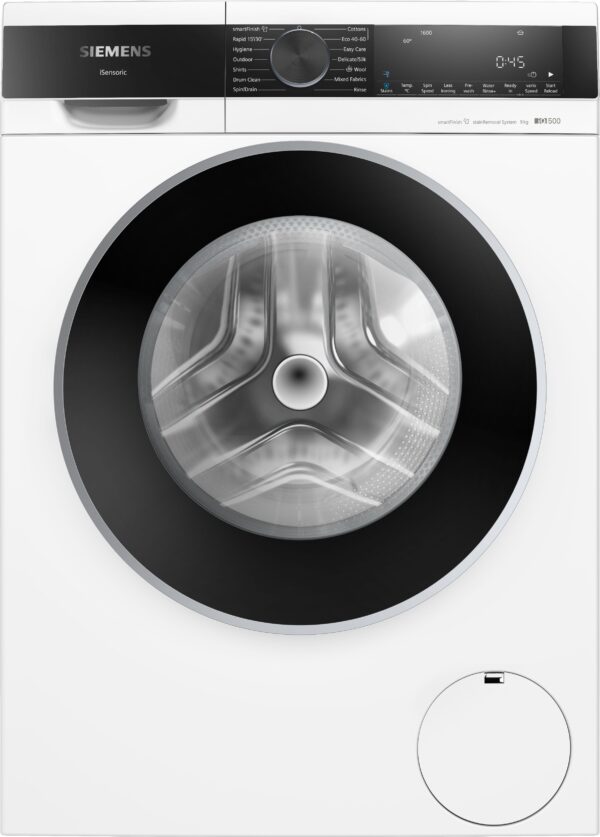 SIEMENS iQ500 9kg FREESTANDING WASHING MACHINE - 1600rpm