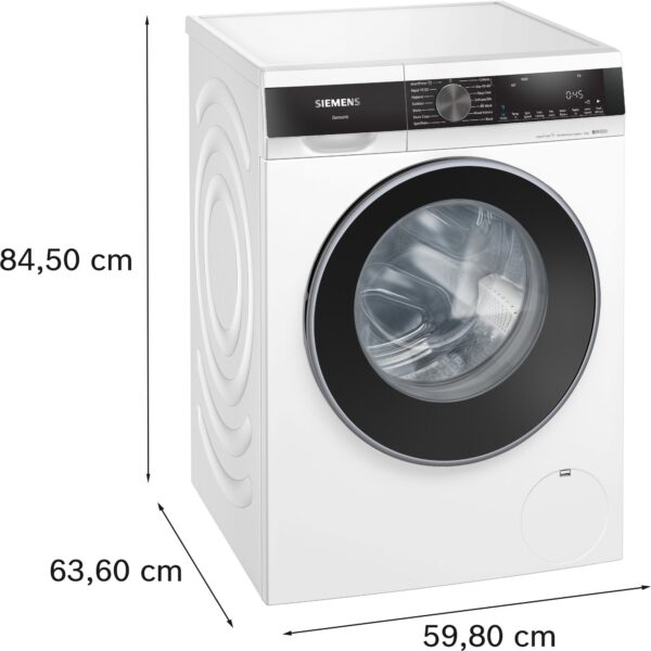 SIEMENS iQ500 9kg FREESTANDING WASHING MACHINE - 1600rpm - Image 5