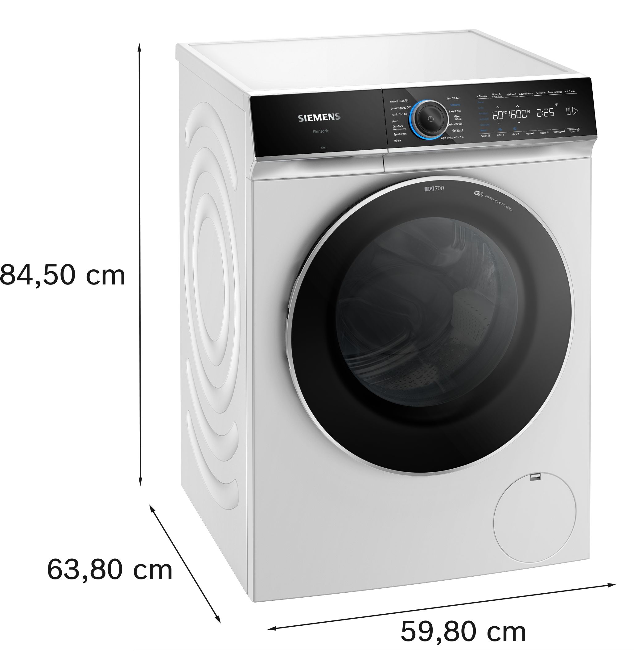 SIEMENS iQ700 10kg WASHING MACHINE - 1600rpm - Image 5