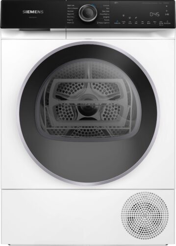 SIEMENS iQ500 HEAT PUMP TUMBLE DRYER, 9kg - White